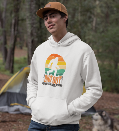 Outdoorzees Bigfoot Hide And Seek Unisex Hoodie