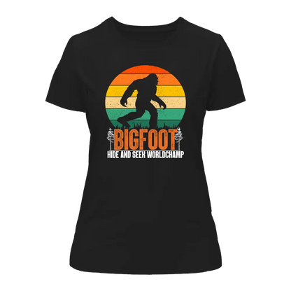 Outdoorzees Bigfoot Hide And Seek T-Shirt for Women