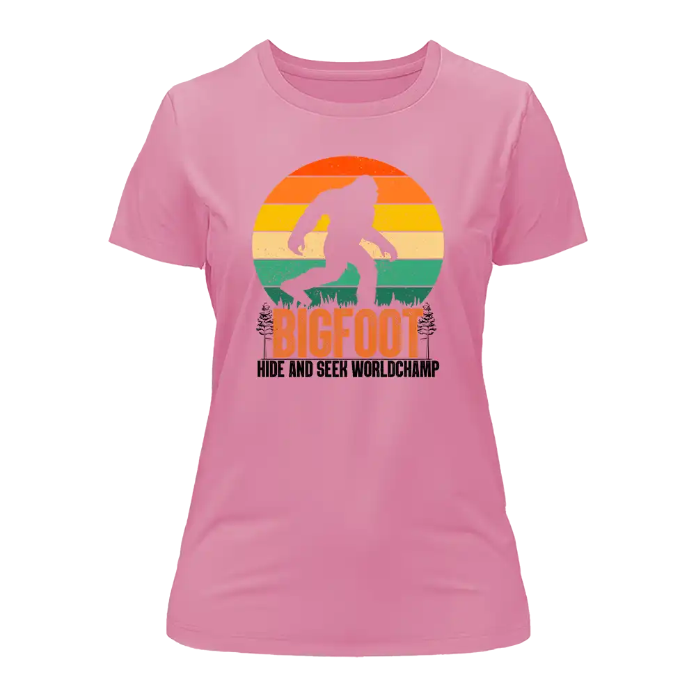 Outdoorzees Bigfoot Hide And Seek T-Shirt for Women
