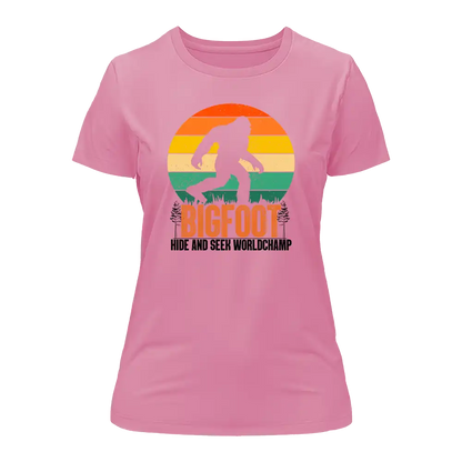 Outdoorzees Bigfoot Hide And Seek T-Shirt for Women