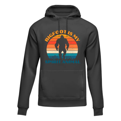 Outdoorzees Bigfoot Is My Spirit Animal Unisex Hoodie