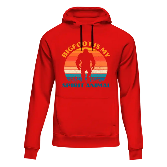 Outdoorzees Bigfoot Is My Spirit Animal Unisex Hoodie