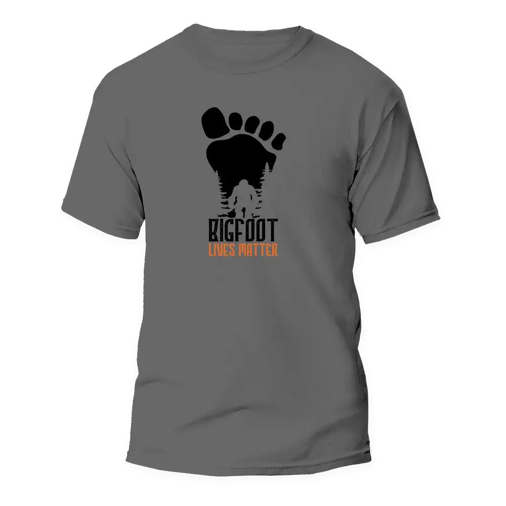 Outdoorzees Bigfoot Lives Matter Man T-Shirt