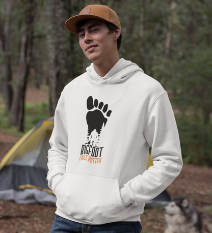 Outdoorzees Bigfoot Lives Matter Unisex Hoodie
