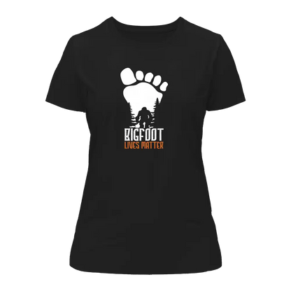 Outdoorzees Bigfoot Lives Matter T-Shirt for Women