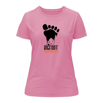 Outdoorzees Bigfoot Lives Matter T-Shirt for Women