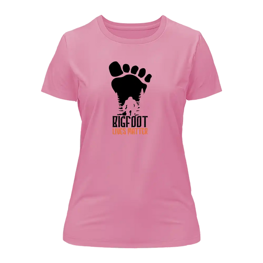 Outdoorzees Bigfoot Lives Matter T-Shirt for Women