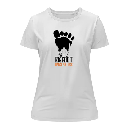 Outdoorzees Bigfoot Lives Matter T-Shirt for Women