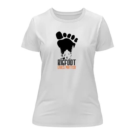 Outdoorzees Bigfoot Lives Matter T-Shirt for Women