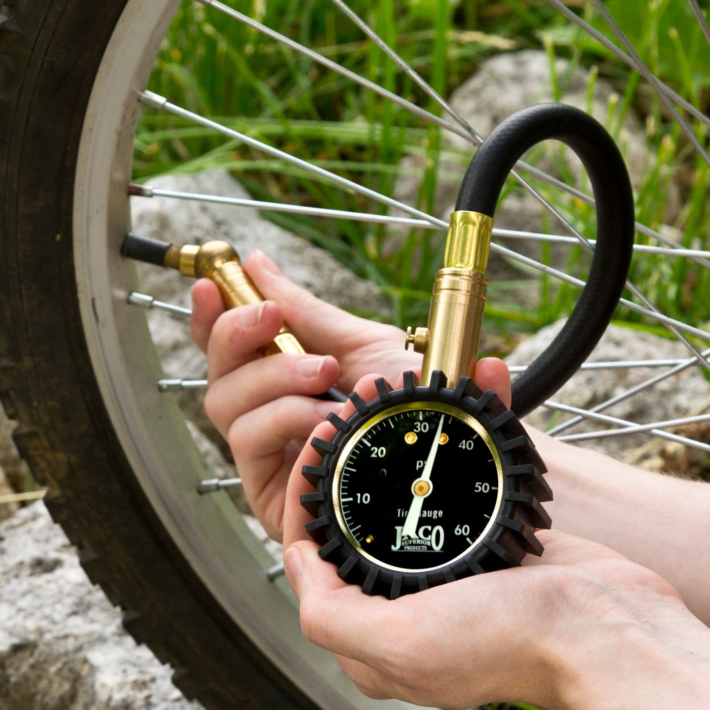 Jaco ElitePro™ Tire Pressure Gauge - 60 PSI