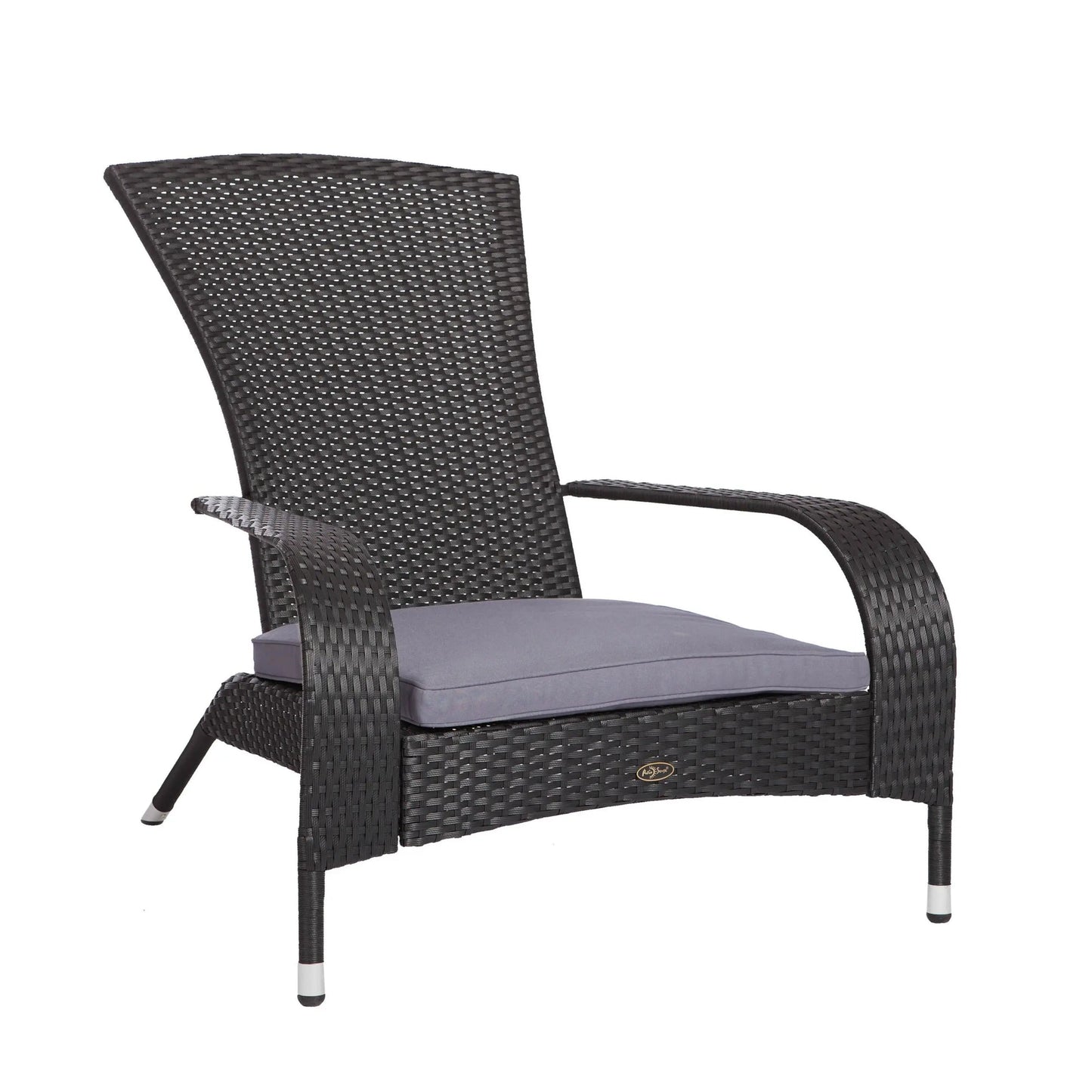 Balkene Home Black Coconino Wicker Chair