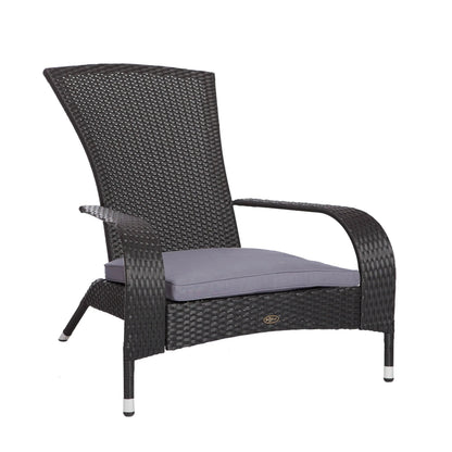 Balkene Home Black Coconino Wicker Chair