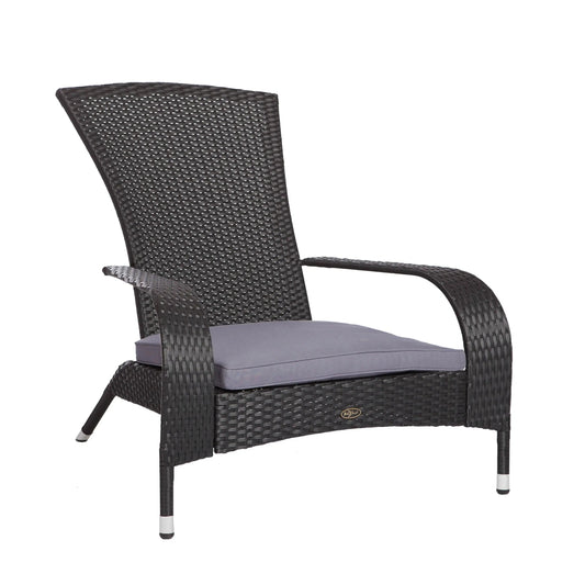 Balkene Home Black Coconino Wicker Chair