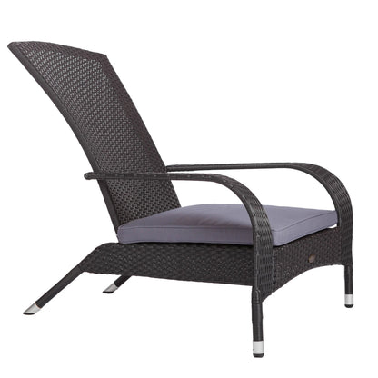 Balkene Home Black Coconino Wicker Chair
