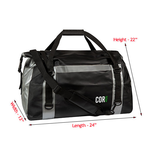 COR Surf Waterproof Roll-Top Dry Duffel Bag (60L)