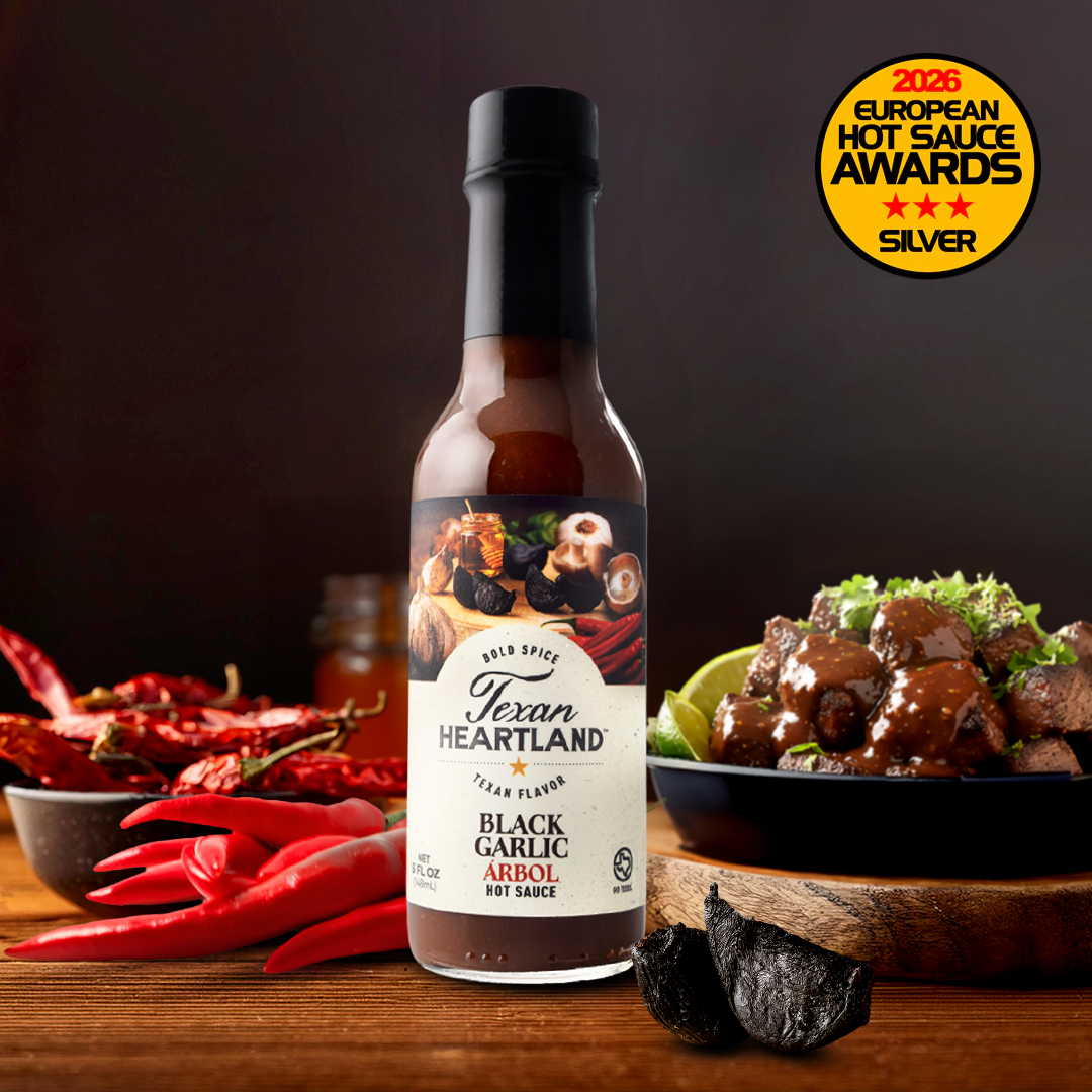 Texan Heartland Black Garlic Arbol Hot Sauce