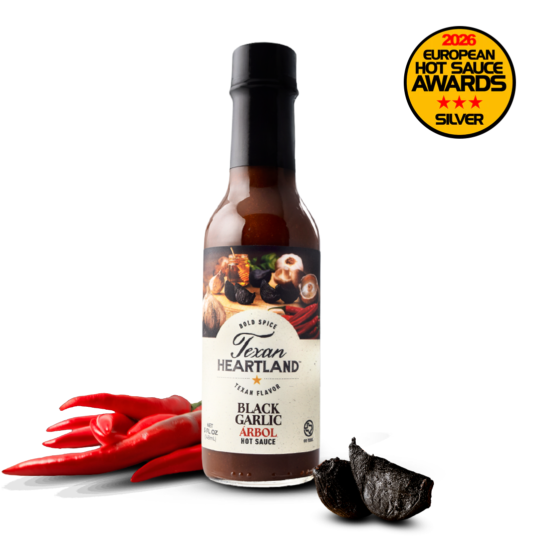 Texan Heartland Black Garlic Arbol Hot Sauce
