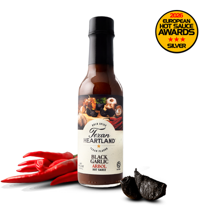 Texan Heartland Black Garlic Arbol Hot Sauce