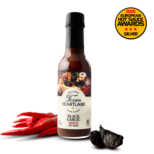 Texan Heartland Black Garlic Arbol Hot Sauce