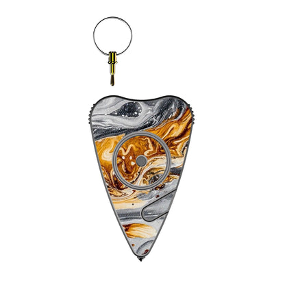 Stinger Survival Tools Secure Alert Personal Safety Keychain Alarm (Black Marble)