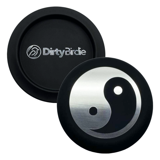 Dirty Birdie Aluminum Black Ying Yang Mini Marker