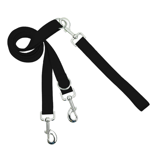2 Hounds Design Euro Dog Leash Double Connection (Multiple Color Options)