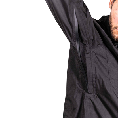 Dry Pocket Black Fin - Waterproof Pocket Rain Jacket