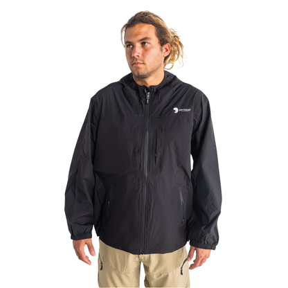 Dry Pocket Black Fin - Waterproof Pocket Rain Jacket