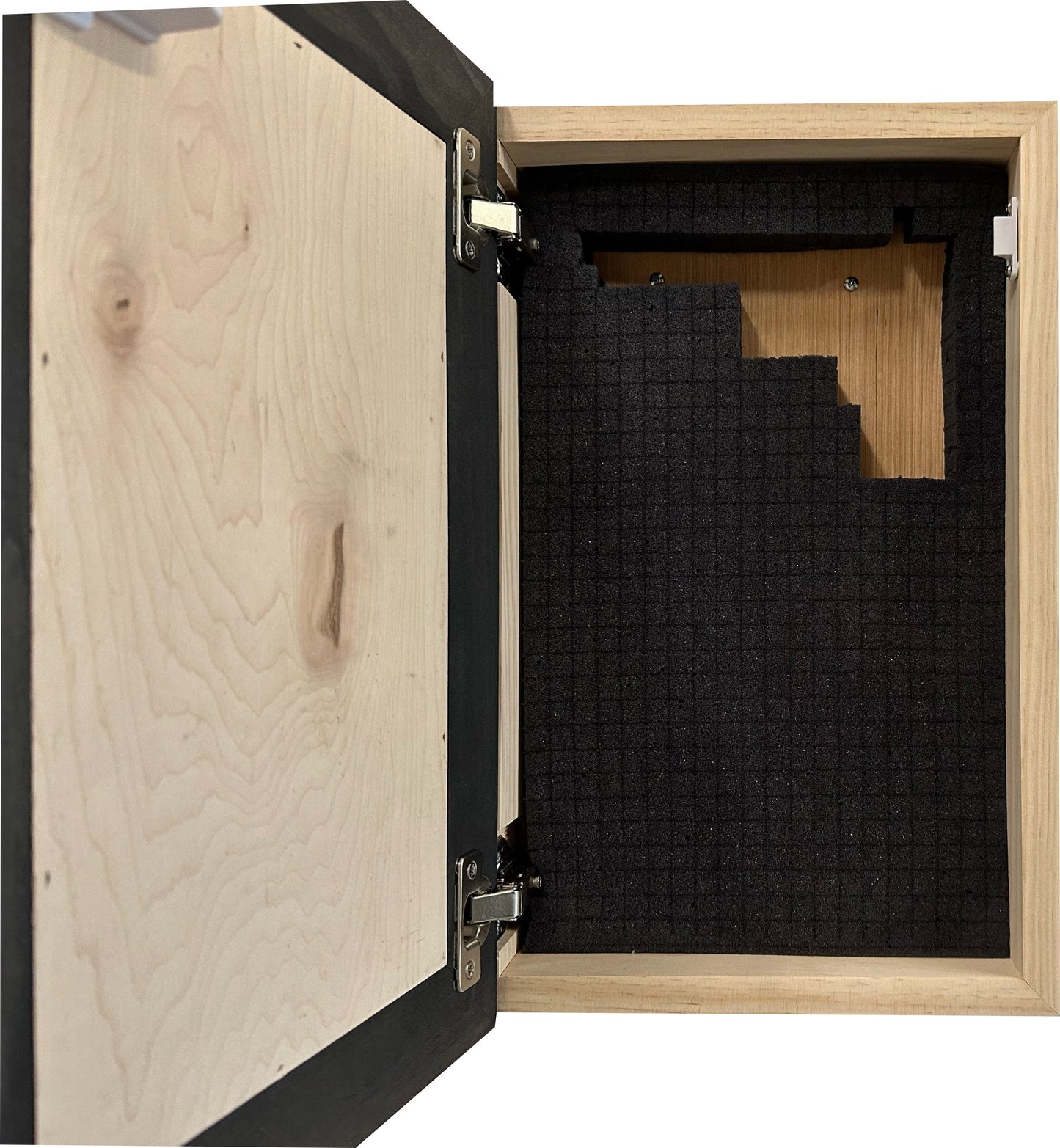 Bellewood Designs - Hidden Gun Safe Black Horse Wall Art Decoration