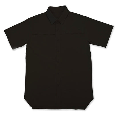 Xotic - Short Sleeve Solid Lifestyle Button Down w/ REPEL-X