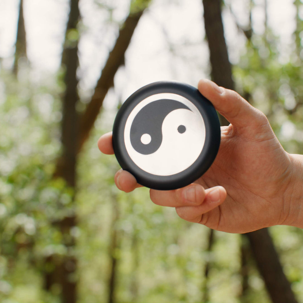 Dirty Birdie Aluminum Black Ying Yang Mini Marker