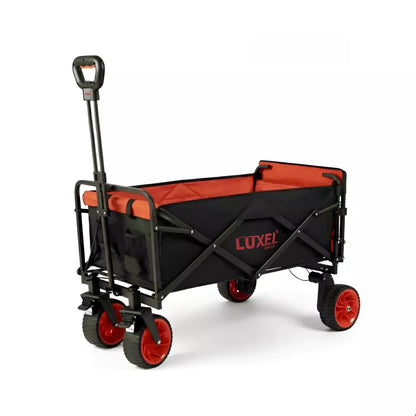 Luxel Carts Compact Electric Camping Cart – Dual Motor & Foldable Design