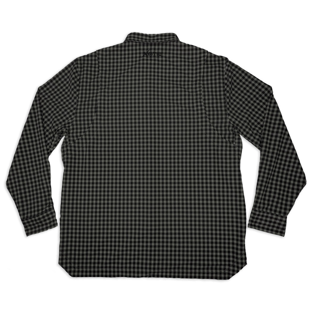 Xotic - Long Sleeve Patterned Lifestyle Button Down w/ REPEL-X