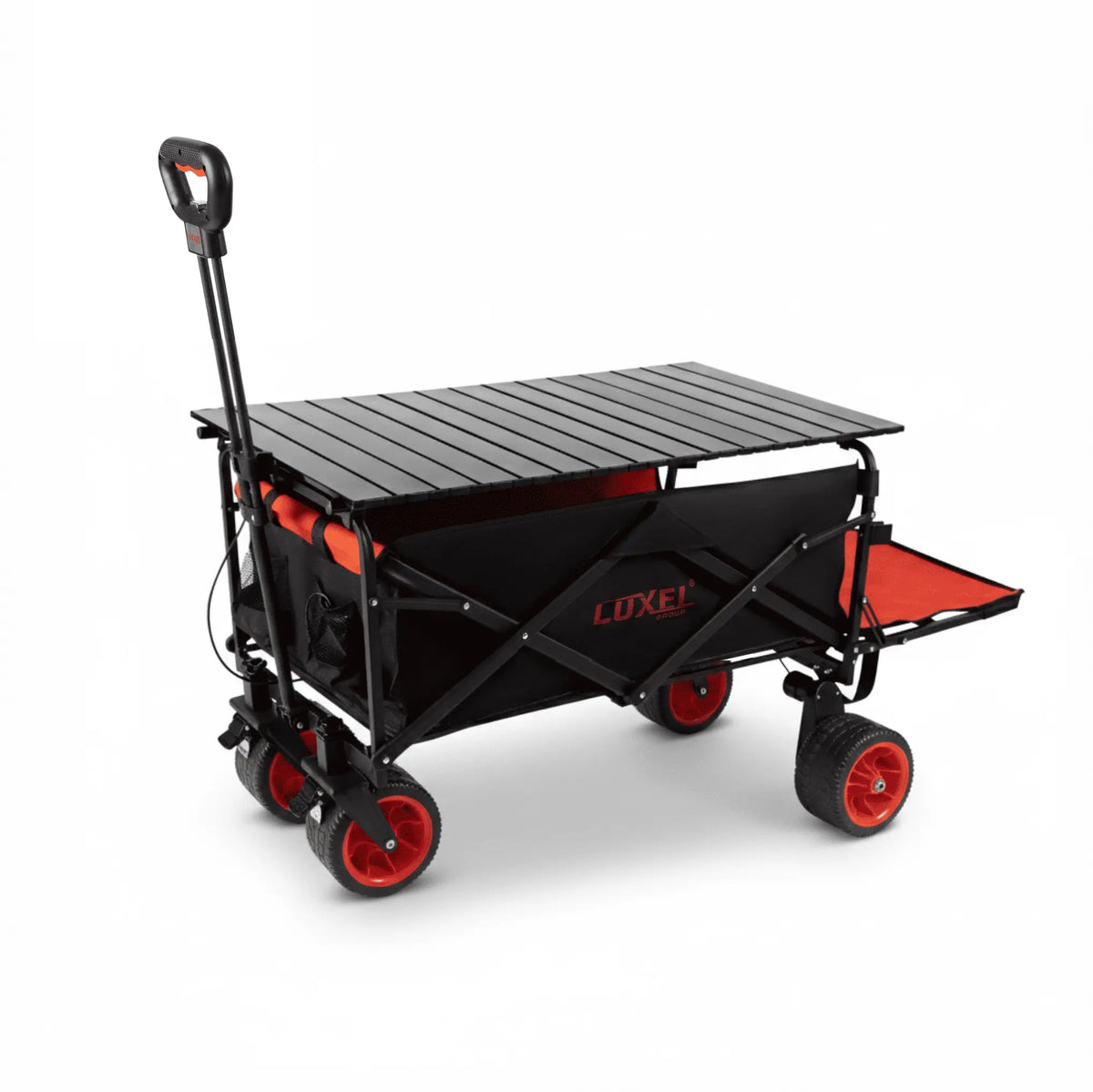 Luxel Carts Electric Folding Wagon with Tank Wheels – LUXEL CEC-2BR