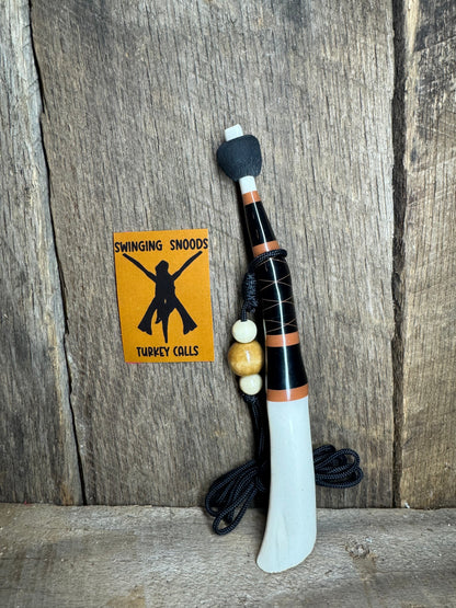 Swinging Snoods Turkey Calls Black and Orange