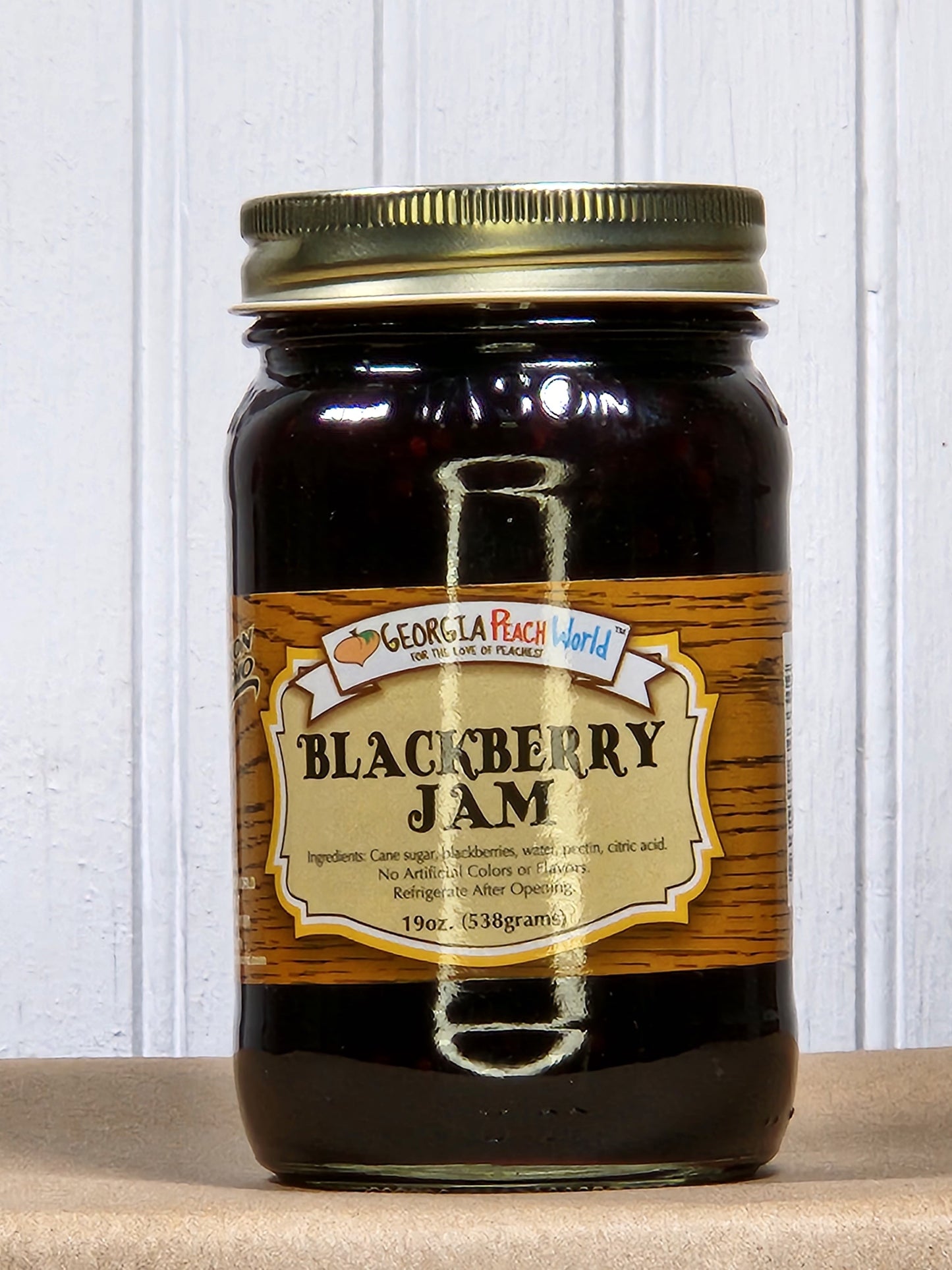 Georgia Peach Blackberry Jam