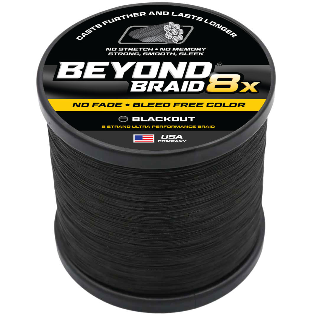Beyond Braid - 8 Strand Braided Fishing Line Series - Super Sleek & Smooth Braided Fishing Line - High Performance Fishing Line For Saltwater & Freshwater