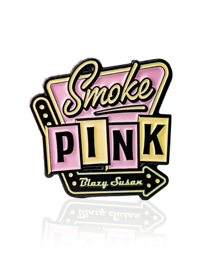 Pins and Aces Blazy Susan Smoke Pink - Ball Marker