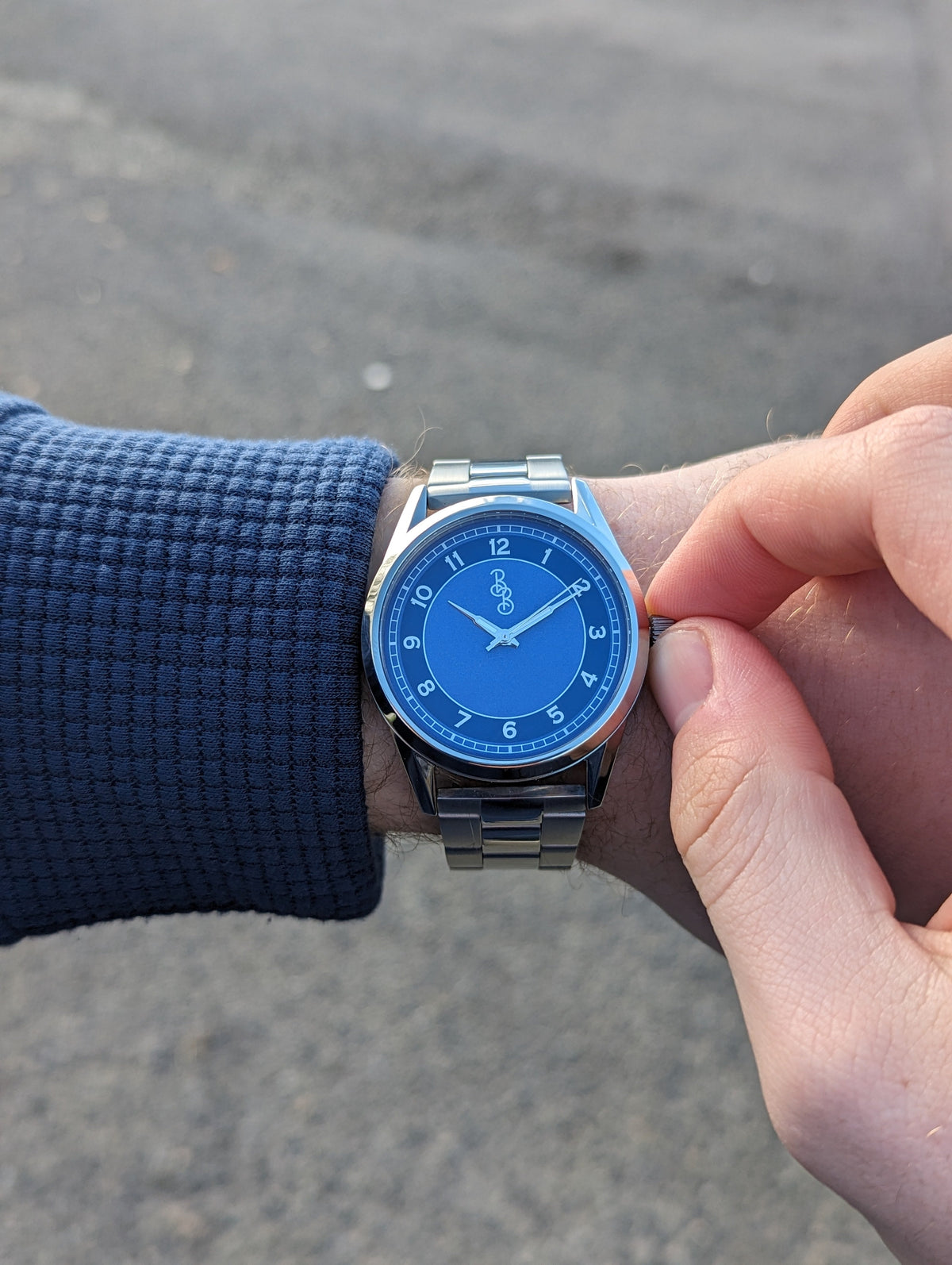 Beyond Boring Watch Co. Blue Classic Watch