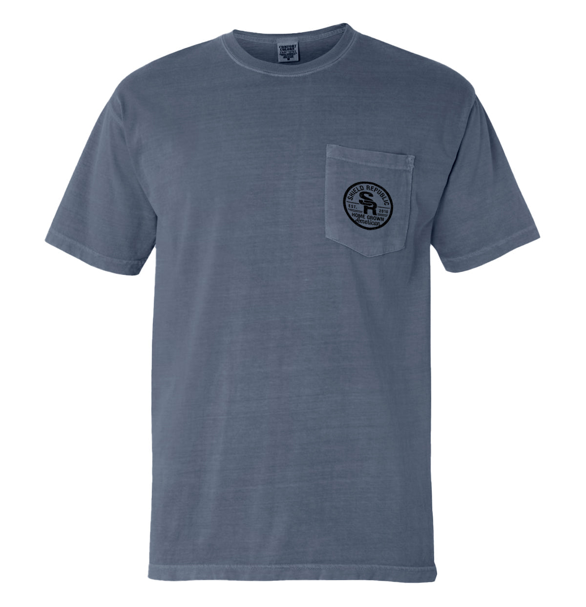 Shield Republic Dirty Hands American Grit Pocket Tee