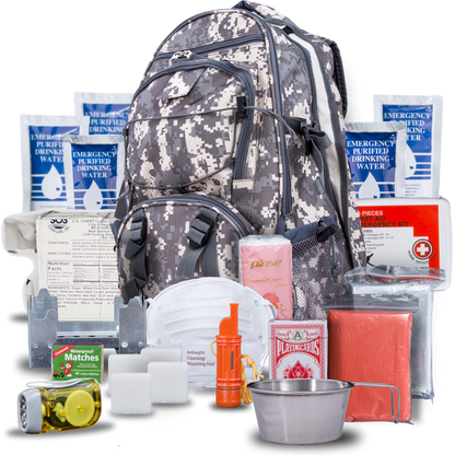 Blue Seventy-Two PRO SERIES - Deluxe 3 Day Emergency Kit for 1 Person