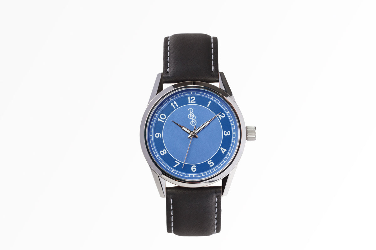 Beyond Boring Watch Co. Blue Classic Watch