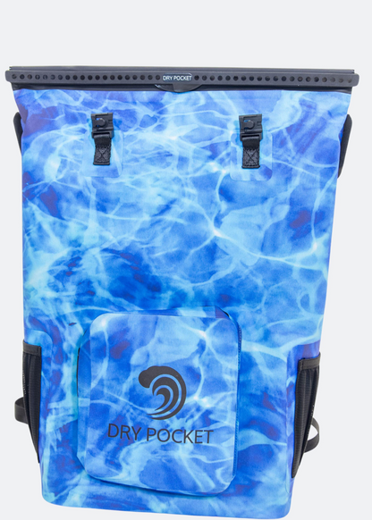 Dry Pocket Auto-Sealing, Waterproof, Floating, Scent Proof Backpack Cooler