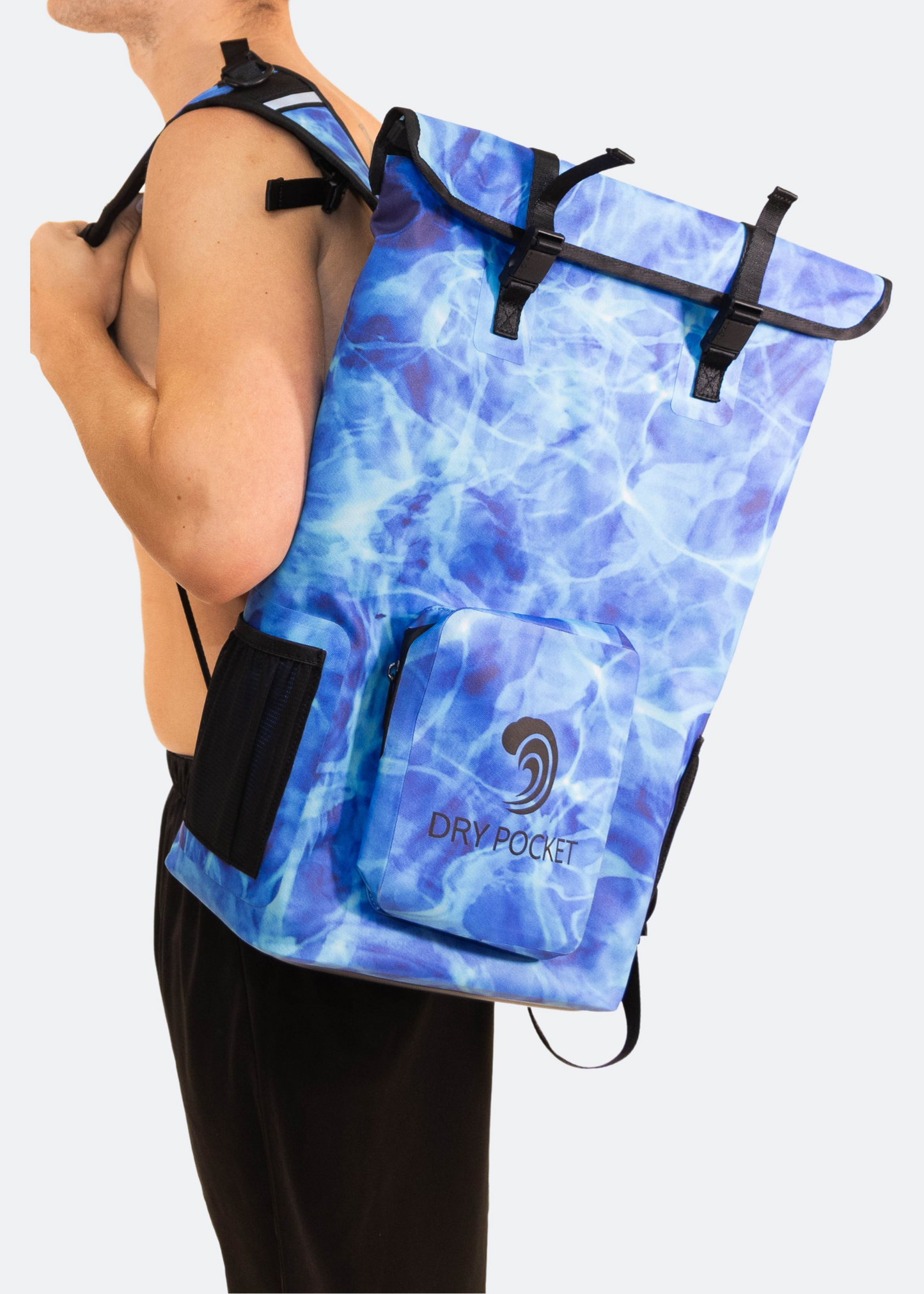 Dry Pocket Auto-Sealing, Waterproof, Floating, Scent Proof Backpack Cooler