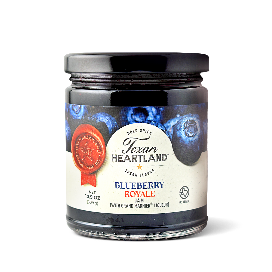 Texan Heartland Blueberry Royale Jam