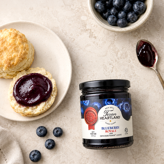 Texan Heartland Blueberry Royale Jam