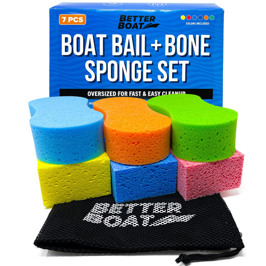 Better Boat - Boat Bail Sponge and Bone Sponges Set