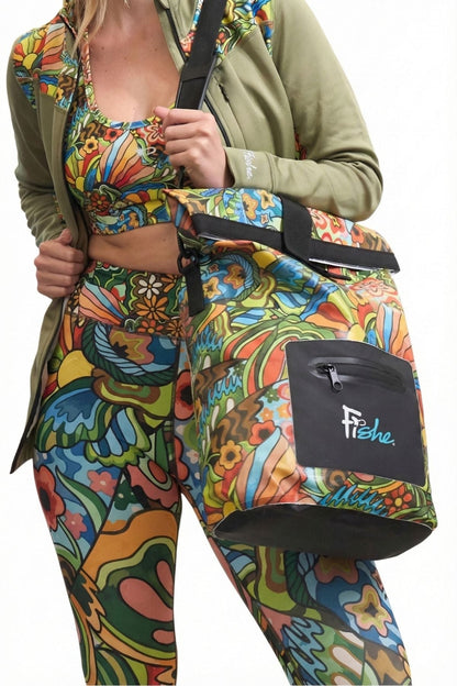 FisheWear Boho Bass Roll Tote Dry Bag
