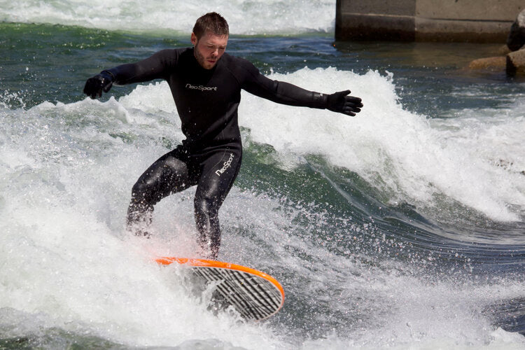 Rock-It Surf 4'10" CHUB twin fin shortboard