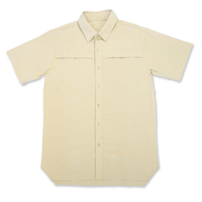 Xotic - Short Sleeve Solid Lifestyle Button Down w/ REPEL-X